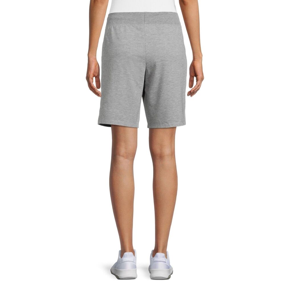 Athletic Works Women's Bermuda Shorts Medium Heather Grey Size L - Picture 2 of 4